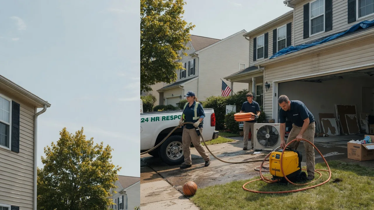 Emergency Water Damage Restoration in Triangle, VA near me